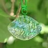 Fuyang Ondas de Agua Acrílico Púa Llavero Personalizado Colgante Merchandising de Celebridades Púa de Guitarra Fabricante Fuente