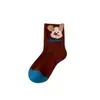 Calcetines para Niños Primavera/Verano Calcetines Finos de Algodón Calcetines de Malla Verano Infantil Calcetines Cortos Ultra-Delgados Calcetines de Perro de Dibujos Animados para Bebé de Media Pantorrilla