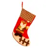 Decoración Navideña Nueva 2025 Muñeco Sin Rostro Colgante de Calcetín Navideño Bolsa de Regalo Navideño de Papá Noel para Niños
