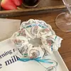 Scrunchie Estilo Coreano Zhao Lusi High-End Estético Ins Estilo Universitário Prendedor de Cabelo Estilo Doce Faixa de Cabelo Feminina