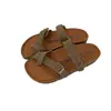 Sandalias retro para mujer estilo Birkenstock, de suela gruesa, con doble tira, para uso en exteriores, sandalias casuales versátiles, sandalias de playa de cuero ante