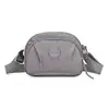 Bolso Cruzado 2026 Nuevo Moda Simple para Mujer Tela de Nylon Resistente al Agua Ligero Multibolsillos Casual Hombro Pequeño