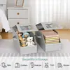 Caja de Almacenamiento Multifuncional para Gorras Amazon Gran Capacidad Plegable Caja de Almacenamiento para Gorras de Béisbol con Tapa Caja a Prueba de Polvo Modelo Nuevo
