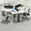 Mesa Creativa para Personal Mesa de Trabajo Sencilla Mesa y Silla de Oficina Combinación Mesa de Oficina para Personal Mesa Especial para Oficina