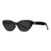 Nuevas gafas de sol ojo de gato gm para mujer, estilo europeo y americano adelgazante, sentido de alta gama, gafas retro para cara grande, pequeñas, libro rojo, protección solar, polarizadas