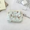5442 [Copyright] Bolsa tipo Flip Card Multifuncional para ID Bolsa para Tarjetas Billetera para Monedas Bolsa de Almacenamiento para Mujer Mini para Mujer