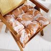 Cadeira de Almofada Casual e de Luxo Almofada de Cadeira Acessível Sala de Estar Tatami Futon Tapete Almofada Almofada de Cadeira Espessada Almofada de Assento