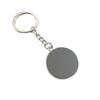 [Ko Nuo] llavero redondo de metal aleación de zinc letras colgante pequeño LOGOTIPO láser pequeño regalo