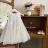 Vestido de Verano para Niñas 2026 Nuevo Elegante Vestido de Encaje Infantil Vestido de Playa de Moda para Niñas Venta al por Mayor