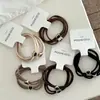 Cuerdas para el Cabello Doble Hilo con Forma de Corazón Estilo Coreano Montadas en Tarjeta ~ Alta Elasticidad, Diadema de Goma Simple y Versátil, Accesorios para el Cabello Duraderos
