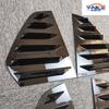 Persianas Golf 8 Persianas MK8 Embellecedor de Ventanilla Triangular Trasera Golf 8 Salida de Aire Deportiva Spoiler MK8