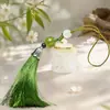 Bolsa de dinheiro de pedra luminosa, bolsa para prosperidade, sachê luminoso, pingente portátil, decoração de quarto, item colecionável para manuseio
