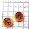 Accesorios de Resina Mini Comida Horneada Artificial Juguete Pan DIY Pegamento de Crema Parche para Funda de Teléfono Móvil Accesorios para el Cabello Materiales Decorativos