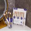 Nuevo Cepillo de Dientes de Limpieza de Manchas Protección Gingival de Tres Caras Refrescante Ajuste Cabezal de Cepillo para Dedos Cepillo de Limpieza de Tres Caras El Mismo Cepillo de Dientes de Sam