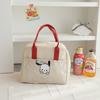 Bolsa de Lonchera Térmica con Dibujo de Diablito Melodyti Bolsa de Lonchera Portátil Bolsa de Almacenamiento Impermeable Bolso de Mano Bolsa para Mamá