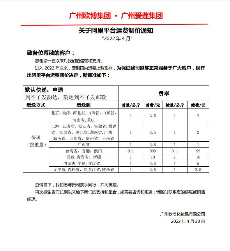 运费