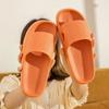 Pantuflas Simples de Suela Gruesa para Mujer, para Parejas Nuevas, de Cruce de Fronteras, con Sensación de Pisada Firme, Pantuflas de Verano para Interior, Hogar, Baño para Mujer