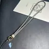 Muñequera de cuerda corta para taladro lateral creativa con taladro cuerda para teléfono móvil joyería de taladro completo color cuerda para colgar en el cuello cuerda anticaída colgante