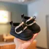 Sapatos de Princesa para Bebê Primavera e Outono Sapatos de Bebê com Solado Macio Sapatos para Bebê Menina Pequena 1-3 Anos Meninas Sapatos Baixos Pequenos de Couro