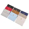 Bolsa de Embalaje para Joyería con Broche Metálico de Cuero PU Bolsa de Almacenamiento para Pulseras Anillos Bolsa Portátil con Tapa para Colgantes Pulseras Joyería