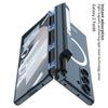 Para Samsung ZFold6 funda cargador inalámbrico para teléfono móvil absorción magnética soporte plegable estuche para bolígrafo 6ª generación mate simple funda protectora