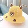 Sombreros de Paja para Niños, Sombreros de Sol de Verano para Bebés, Sombreros para Niños, Sombreros de Pescador, Sombreros de Protección Solar para Niñas, Sombreros de Sol Modernos y Versátiles