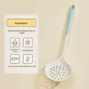 Espátula de Silicone, Conjunto de Colheres Resistentes a Altas Temperaturas Específicas para Panelas Antiaderentes, Colher de Sopa de Grau Alimentício, Escorredor, Conjunto de Três Peças de Utensílios de Cozinha