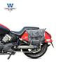 La moto muscle car lobo es adecuada para Morey MV800 alforja lateral alforja lateral se puede instalar casco medio casco casco completo con cerradura liberación rápida modificación