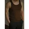 Nuevo Top de Tirantes Deportivo Ligero de Costilla para Hombre, Para Correr y Entrenamiento, Elástico, Ajuste Delgado, Absorbente de Sudor, Transpirable