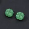 Hoja de Loto de Encaje 22mm Cuentas de Vidrio Gradiente Hecho a Mano Accesorios para Enhebrar Cuentas Sueltas Cuentas para Pulsera Festival del Bote del Dragón Bolsita
