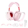 Adequado para Airpodsmax Capa Protetora de Silicone TPU para Fone de Ouvido Bluetooth Apple Capa Protetora de Cor Pura com Kit de Limpeza