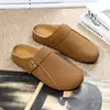 Zapatos para hombre de estilo Birkenstock, de lujo ligero, con suela gruesa, que aumentan la altura, resistentes al desgaste, de suela blanda, para primavera y verano, perfectos para uso casual al aire libre como sandalias de meter