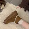 Botas curtas estilo Birkenstock de sola grossa para mulheres, novo outono de 2026, moda casual vintage Maillard, sapatos femininos de cano alto