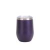 Copo de Ovos 12oz Transfronteiriço Swig304 Aço Inoxidável Isolamento a Vácuo Formato de U Formato de Ovo Barriga Grande Taça de Vinho Tinto Portátil