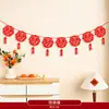 Decoraciones de Año Nuevo 2026, Adornos Colgantes del Festival de Primavera del Año del Caballo, Decoraciones para Sala de Estar y Tienda, Suministros para Montar la Atmósfera de Año Nuevo