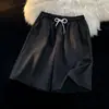 Siempre en stock, nuevos shorts deportivos de baloncesto de verano para hombre, pantalones finos de seda helada de secado rápido, shorts casuales hasta la rodilla
