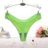 Tanga Sexy Invisible de Seda de Hielo Sin Costuras para Mujer, Ultra Delgado, Transpirable, Exposición de Cadera, Entrepierna de Algodón, Ropa Interior Cómoda 2051