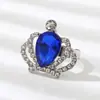 Acessórios de Moda para Gravatas Masculinas Fivela de Toalha de Seda Fivela de Gravata Personalizada com Coroa Bola de Flor Gota d'Água Aro de Gravata DIY