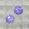 Transmissão ao vivo cor original fogos de artifício corte zircônia cúbica 10mm contas soltas super brilho gema anel pingente material de cravação zircônia cúbica