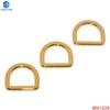 Atacado de fábrica liga de zinco fio chato metal D-ring fivela acessórios de ferragens para bagagem 18mm fivela D semicircular