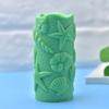 Molde de Silicona con Forma Cilíndrica con Patrón de Concha, Caracola, Estrella de Mar de la Serie Pinch Ocean