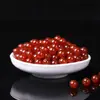Pulseira de ágata natural com contas soltas, contas redondas de cristal, calcedônia de jade, acessórios para pulseira DIY, componentes de joias atacado