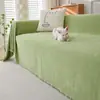 Funda de Tela para Sofá de Color Sólido, Funda Universal para Sofá de Cuatro Estaciones, Toalla de Sofá, Chaise Lounge Transfronteriza Simple Moderna de Comercio Exterior
