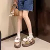 Zapatos de Algodón Lindos de Nicho Estilo Hada para Mujer, Adecuados para Usar al Aire Libre, Nuevos Modelos Otoño e Invierno 2025, Zapatos de Algodón Elegantes con Suela Gruesa de Alta Apariencia para Mujer