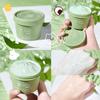 Mascarilla de Barro Hielo Piel Verde Té Verde Mascarilla Limpiadora Untar Mascarilla de Barro Verde Té