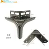 Pernas de Suporte para Pés de Cama Espessadas Pernas de Metal para Sofá Pernas de Suporte para Gabinete de TV Pernas para Mesa de Centro com Cantoneiras Pernas de Cama