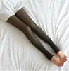 Directamente de la fuente, leggings de otoño e invierno con forro polar, imitación de piel transparente para mujer, pantimedias de una pieza talla grande para un look de pierna desnuda, disponibles para venta al por mayor