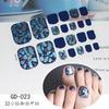 Novos Adesivos de Manicure, Adesivos para os Pés, 22 Adesivos Completos, Autoadesivos, Adesivos de Manicure para Lâmpada Sem Cozimento, Atacado de Adesivos de Manicure para Pés Transfronteiriços