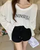Pantalones cortos deportivos grises, shorts ajustados de chica atractiva, pantalones casuales blancos, pantalones rectos de cintura alta de verano para mujer, pantalones negros versátiles