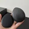 Almofada de Pó de Couro para Uso Seco e Úmido, Não Absorvente, Dupla Faixa, Especial para Base Líquida e Pó Solto, Esponja de Maquiagem Suave como Seda